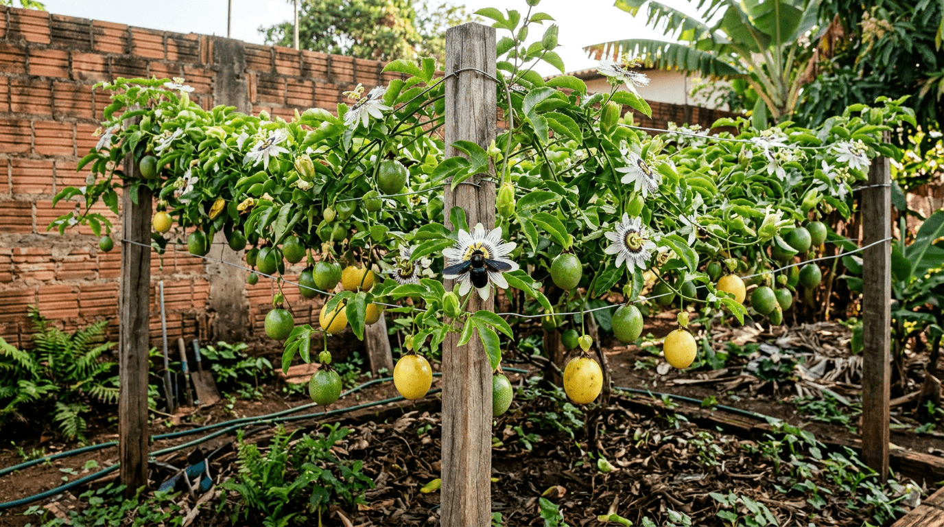 Como Plantar Maracujá no Quintal e em Vaso: Passo a Passo