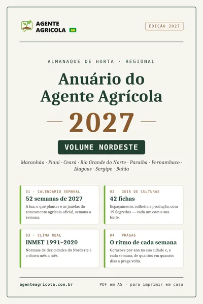 Capa do Anuário 2027, volume Nordeste
