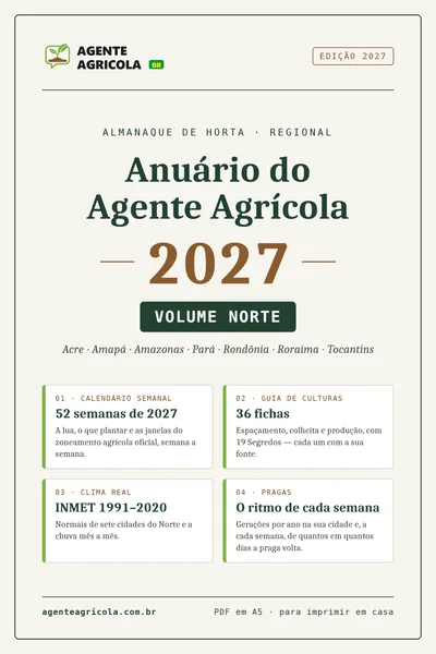 Capa do Anuário 2027, volume Norte