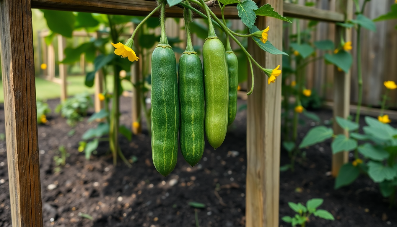 Capa do episódio: Pepino sem mistério: como plantar, conduzir na treliça e colher muito